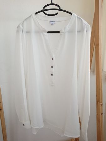 Festliche Damen Bluse von Jacqueline de Yong Gr. 36 Ivory