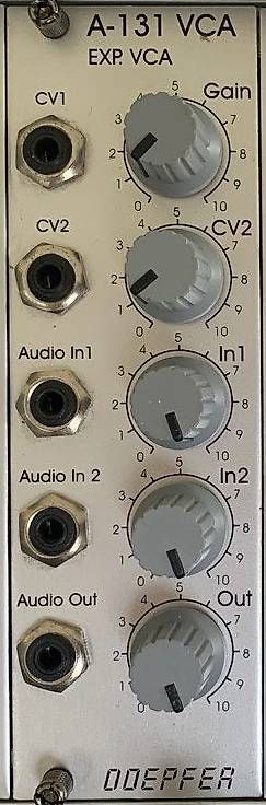 Doepfer Strumenti musicali: Eurorack Modul - Doepfer - A-131 VCA Exponential – Usato da Fraubrunnen venduto da Hypernova
