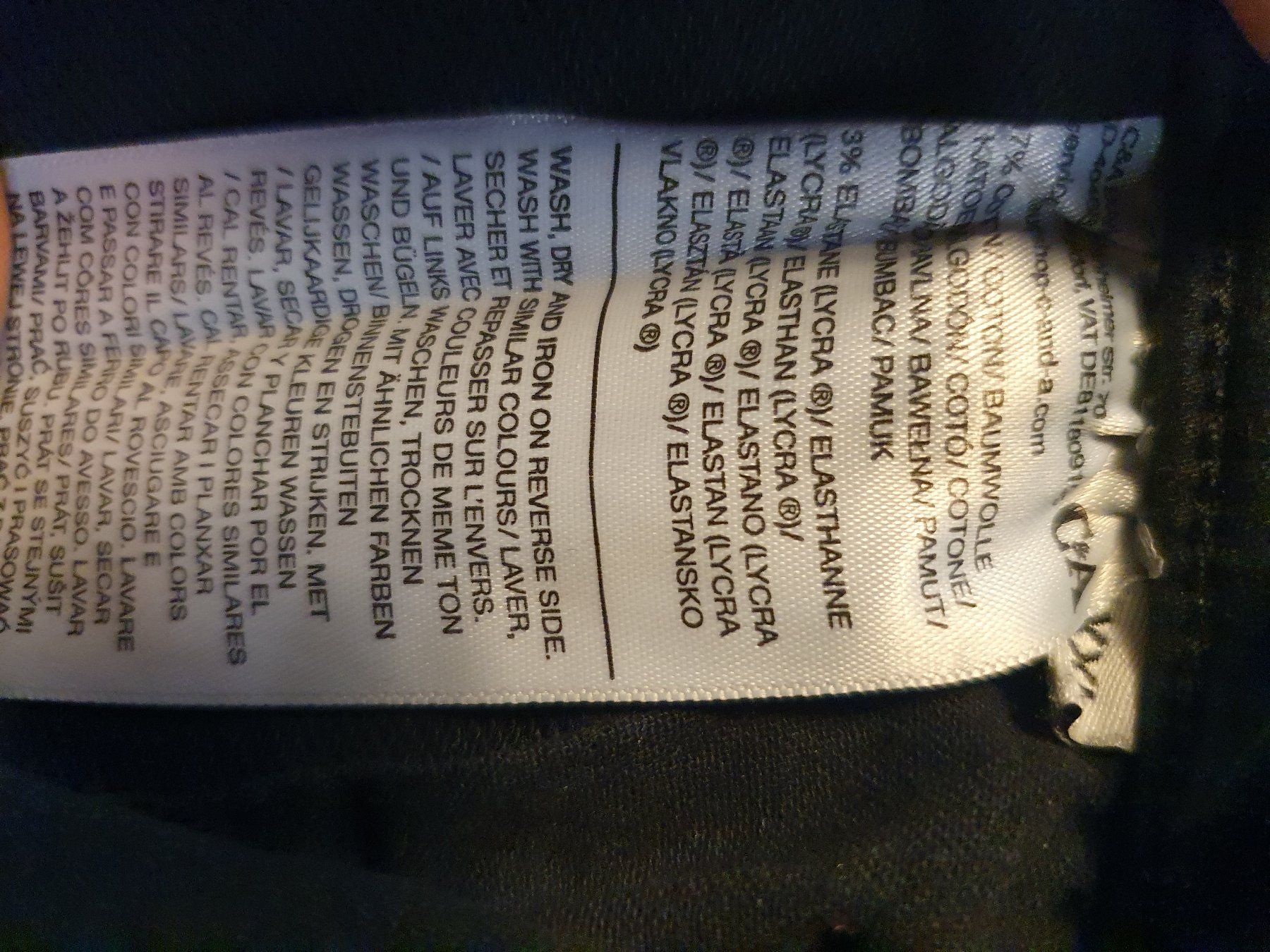 C&A Pantalons: C & A Arbeitshose schwarz grösse XL – D'occasion à Zürich par loosebone 7