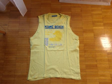 Herren T-Shirt ohne Arme  Gr. L