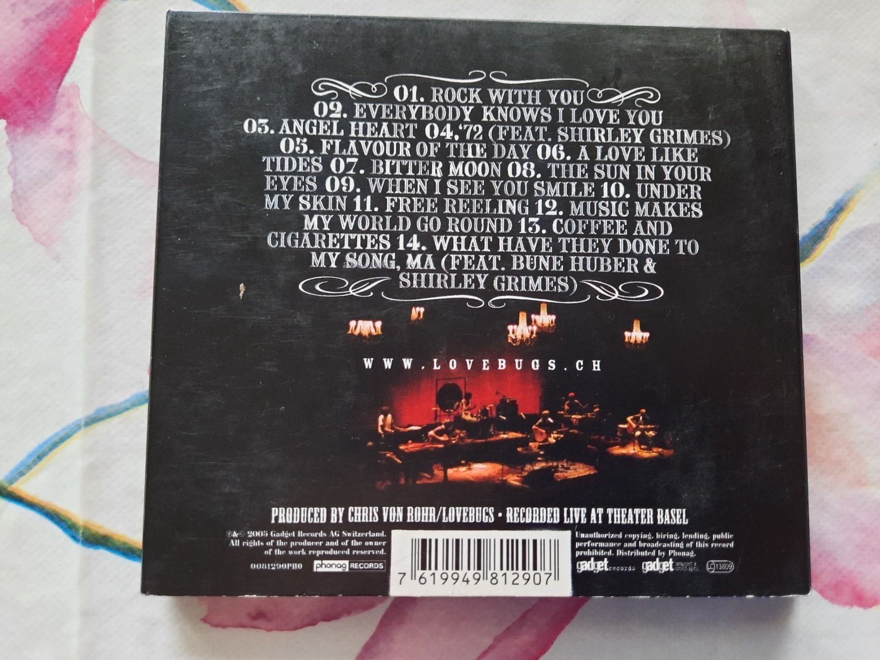 CD: CD Lovebugs - Naked - Live in Basel – Usato da Pully venduto da bro_n52j 1