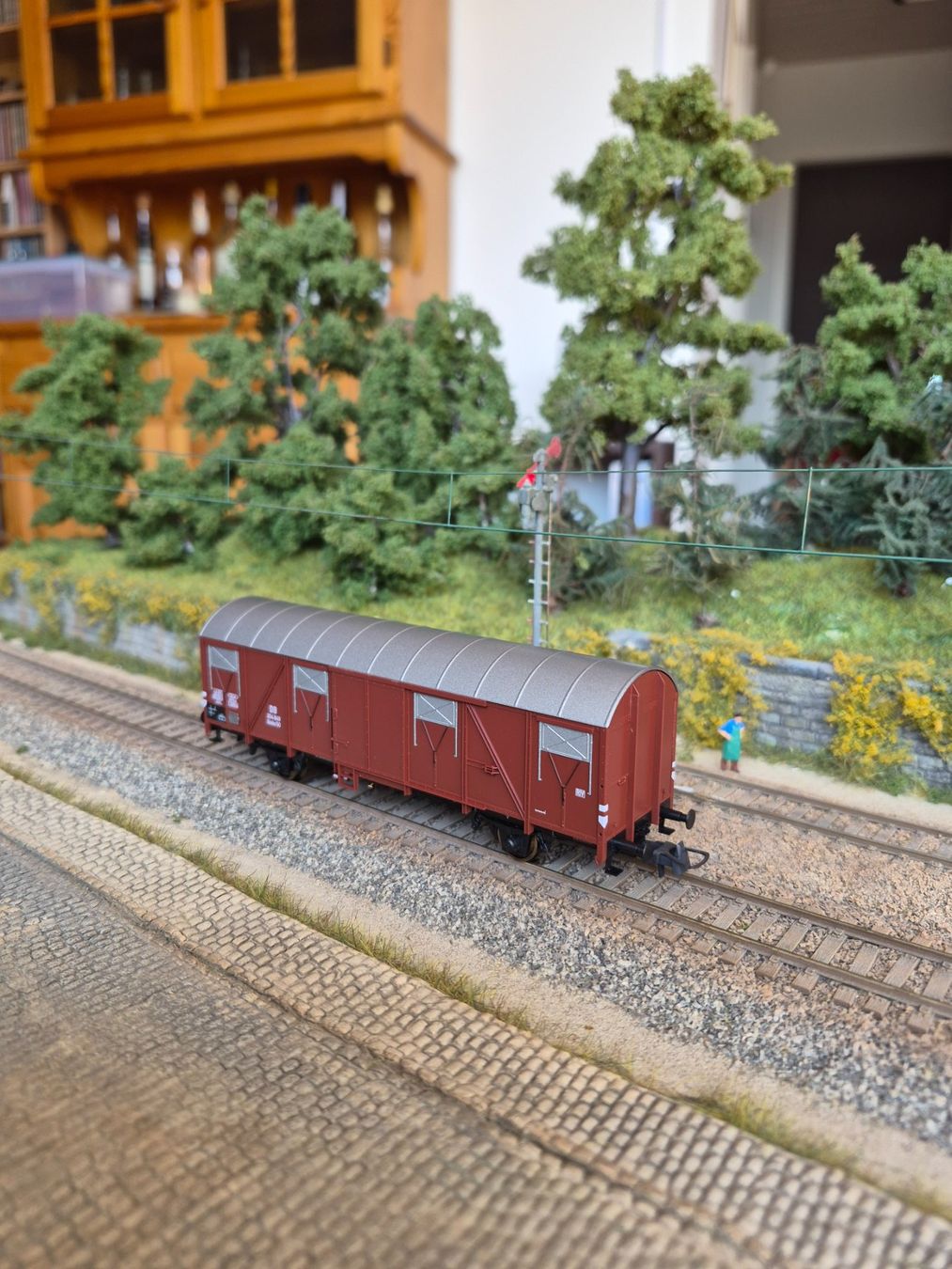 Roco Modellini di ferrovie: Roco 67856, DB Grossraumgüterwagen – Nuovo e nell'imballaggio originale da Yverdon-les-Bains venduto da far_cs8v 1