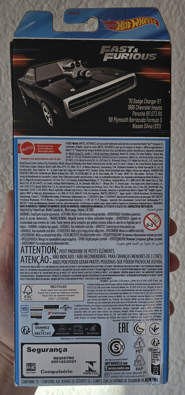 Hot Wheels Modellini d'auto: HotWheels Fast&Furious 5er Pack – Nuovo e nell'imballaggio originale da Kirchberg BE venduto da HotWheelsSammler 1