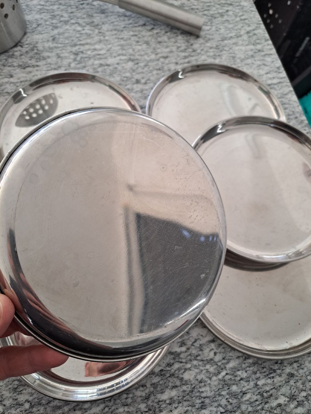 Assiettes: 6x Stahl teller – D'occasion à Märstetten par Antoo92 1