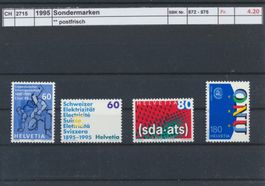 1995 "Sondermarken", ** postfrisch