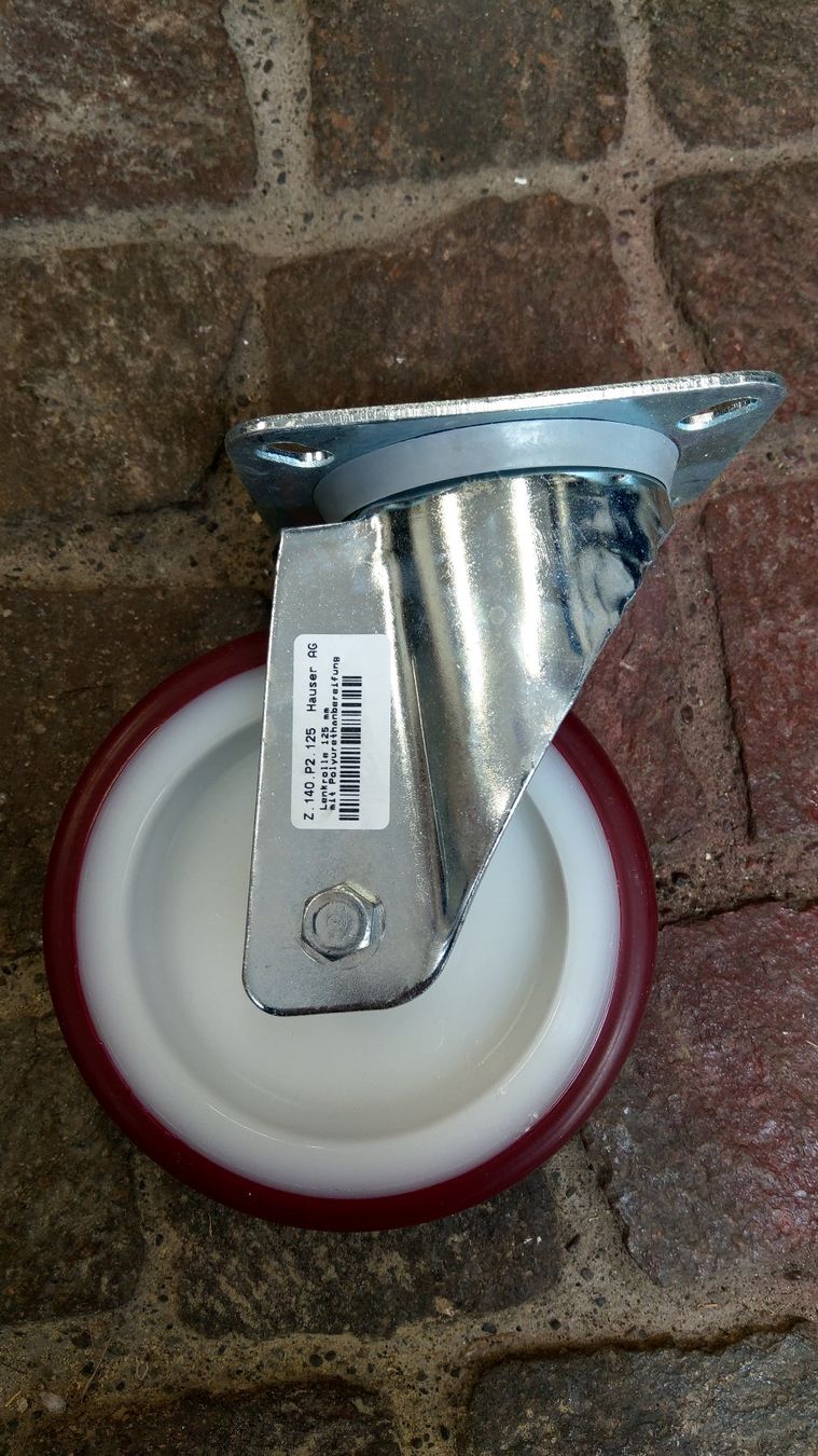 Sonstiges zum Lager & Transport: Lenkrolle 125mm PU - 200kg – Neu (gemäss Beschreibung) aus Bern von ksliqbe