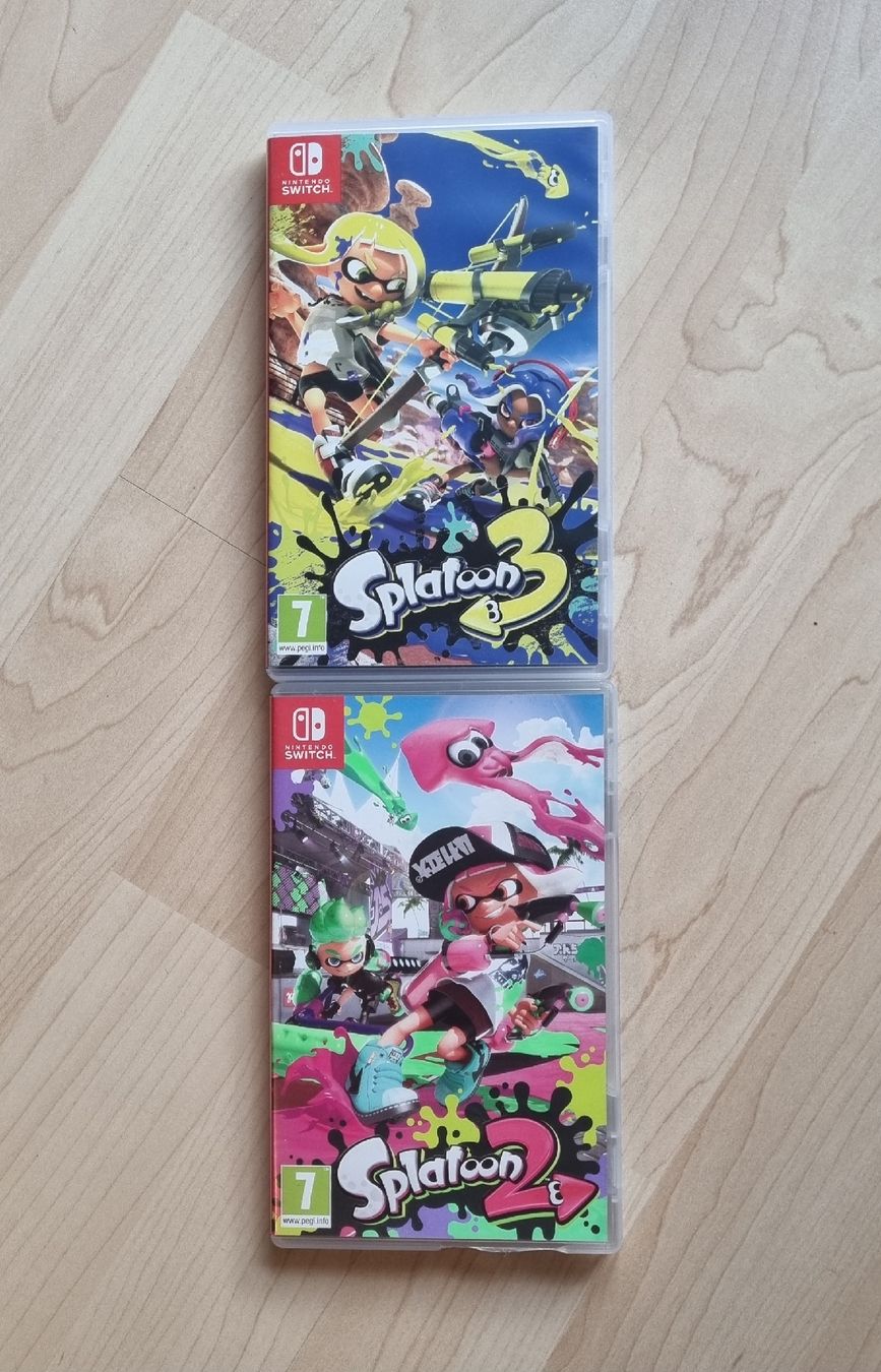 Nintendo Spiele: Splatoon 2 & Splatoon 3 Nintendo Switch 2er-Set Bundle Game – Neu (gemäss Beschreibung) aus matzingen von 11_Eleven