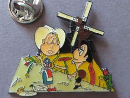 PIN JUVI 94, LÄNDER HOLLAND WINDMÜHLE, KÜNSTLER-PIN Nr.253