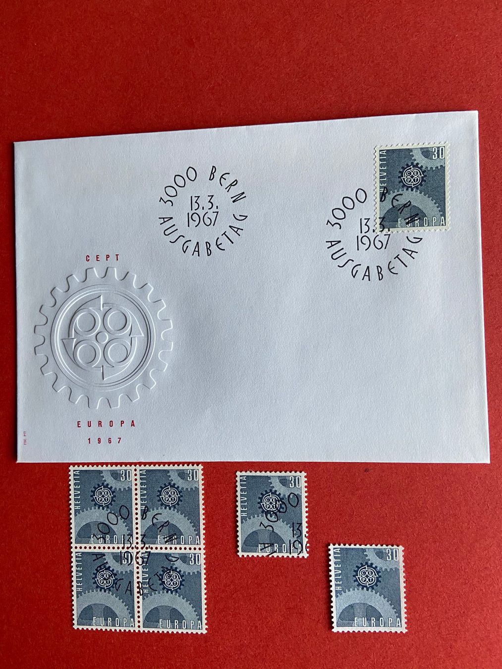 Tutti i francobolli: Lot FDC ET Europa -Marken + 4er Blocks – Usato da Böckten venduto da Hansi36 2
