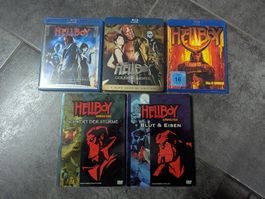 3x Hellboy Blu-ray , 2x Hellboy Animated
