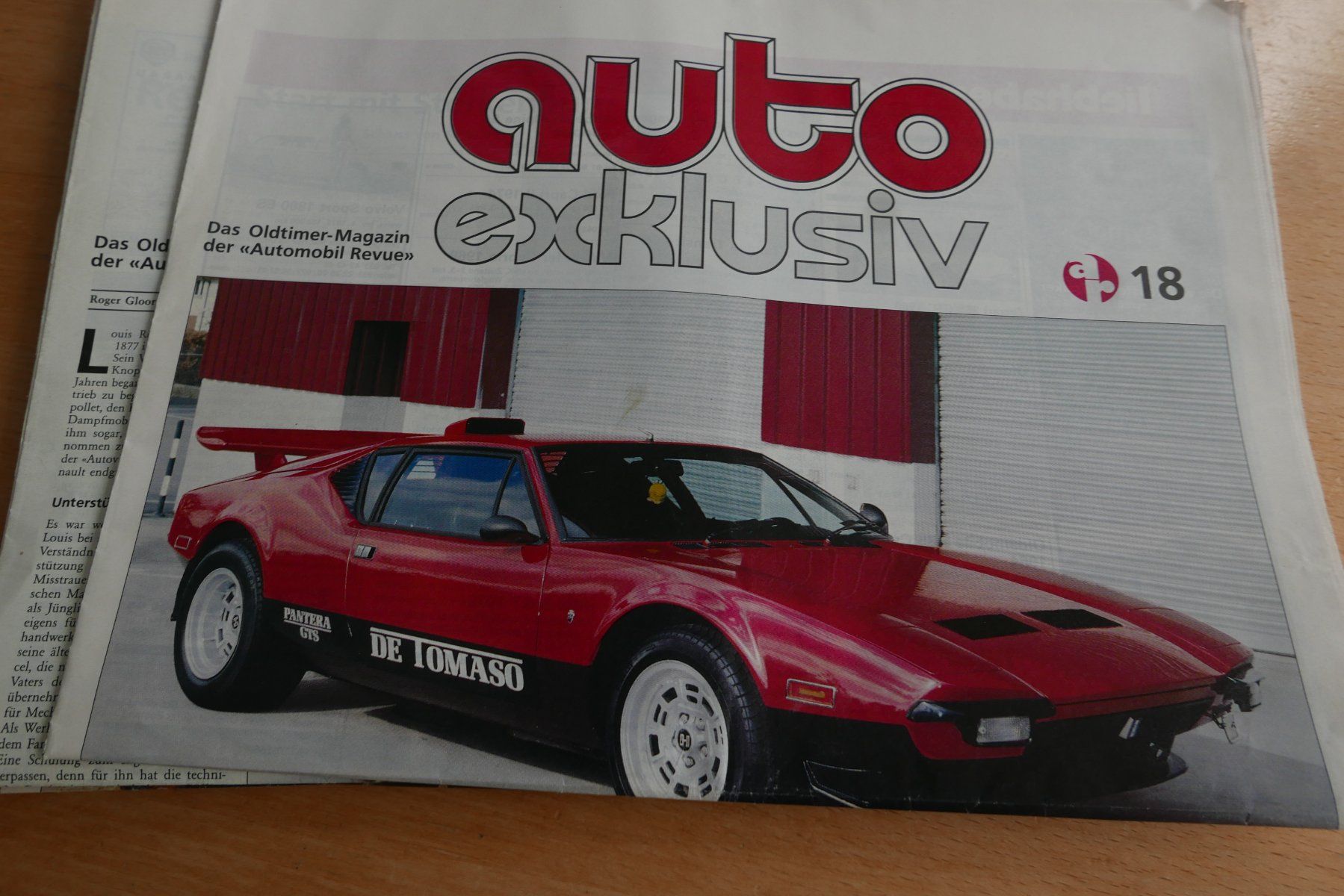 Riviste & Magazine: Auto Exklusiv Oldtimer Magazin Ausschnitte – Usato da Rotkreuz venduto da nigal 4