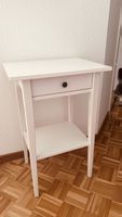 IKEA Beistelltisch / Nachttisch weiss mit Schublade