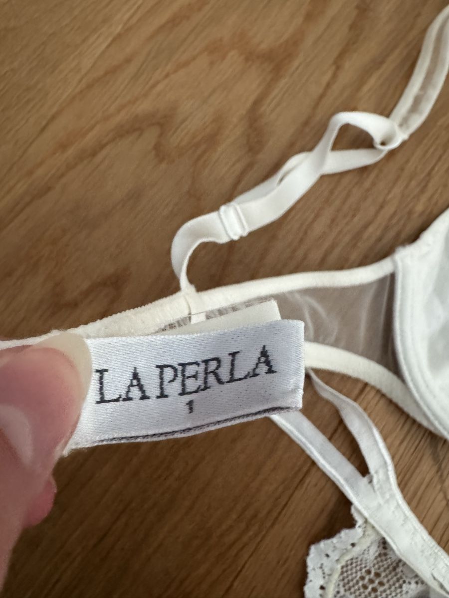 La Perla Altra biancheria intima: La Perla Lingerie Set Weiss Spitze Groesse 70A – Usato da Solothurn venduto da jgu_xfz2 3
