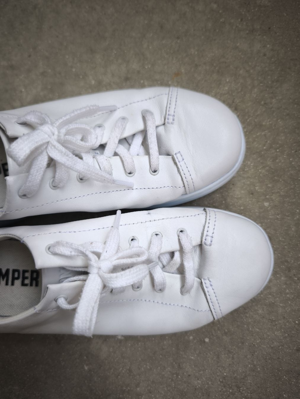 Chaussures hommes: Camper Sneakers Leather White Size 39  – D'occasion à Sursee par Re.joy 6