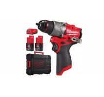 Akku-Bohrschrauber Milwaukee M12FDD2-202X, 12V mit 2x 2,0 Ah