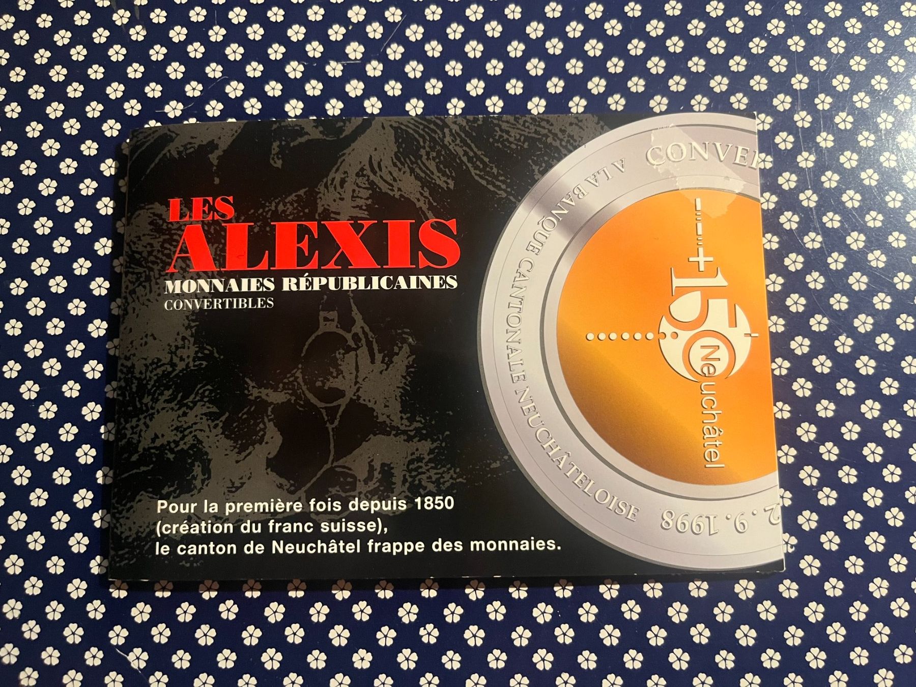 Alle Münzen: Folder Alexis Neuchatel – Neu und originalverpackt aus Arch von Noah819