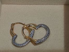 gelbgold Damen - Ohrringe 9 k (375)