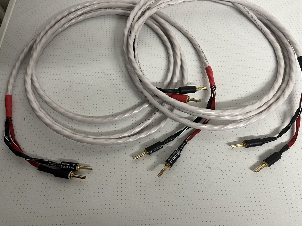 WireWorld Cavi: WireWorld Luna 8 Lautsprecherkabel – Usato da Altnau venduto da Ajtschei