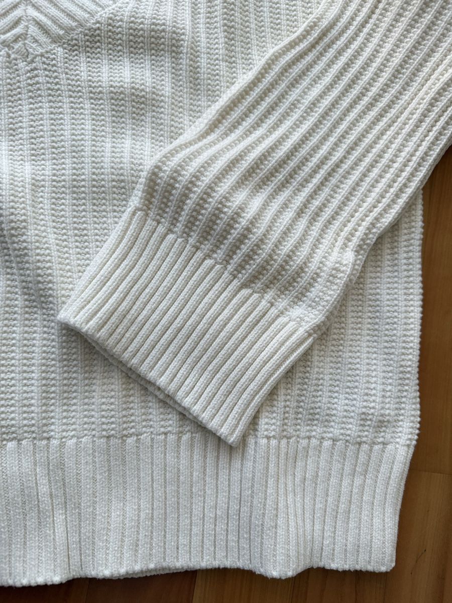 Na-kd Maglioni & Felpe: Strickpullover NA-KD weiss mit V-Ausschnitt, Gr. M – Usato da Lachen SZ venduto da ali_5xw5 2