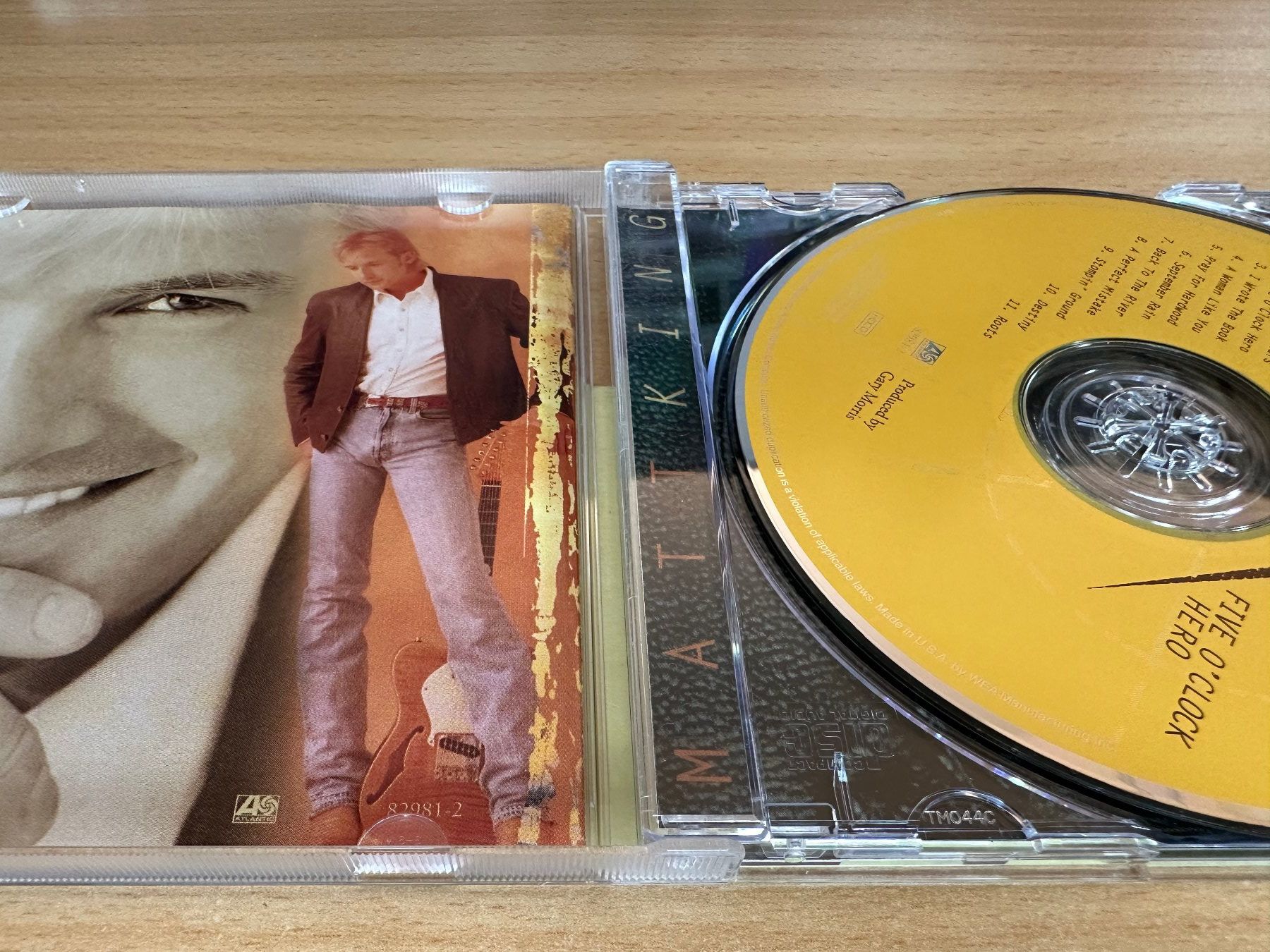 CD: Matt King – Five O'Clock Hero – Usato da Rikon im Tösstal venduto da Alpenmutz 2