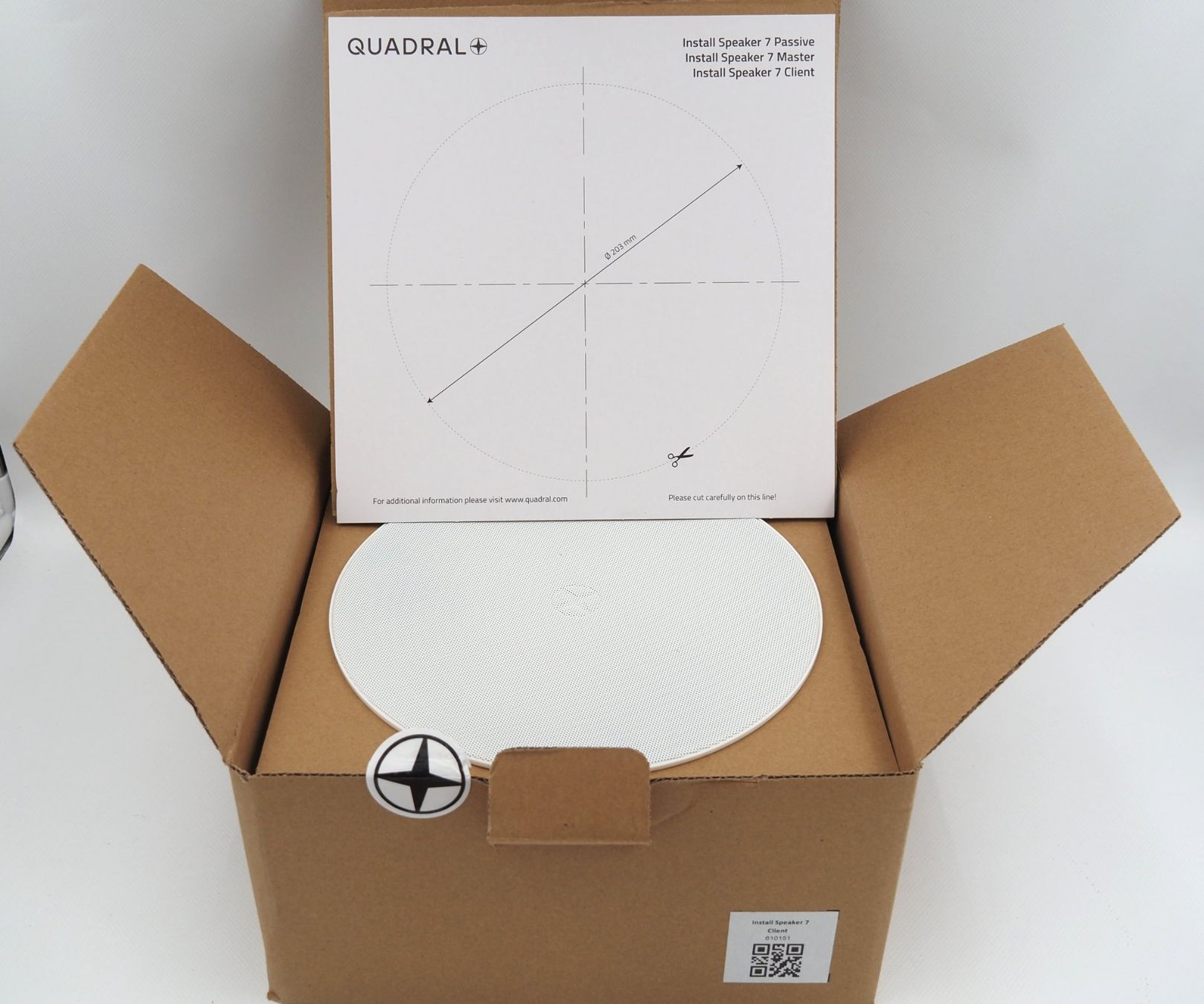 Quadral Haut-parleurs: QUADRAL Install Speaker 7 Client Einbaulautsprecher (20878) – Neuf avec emballage d'origine à Zürich par fundsachenverkauf 1
