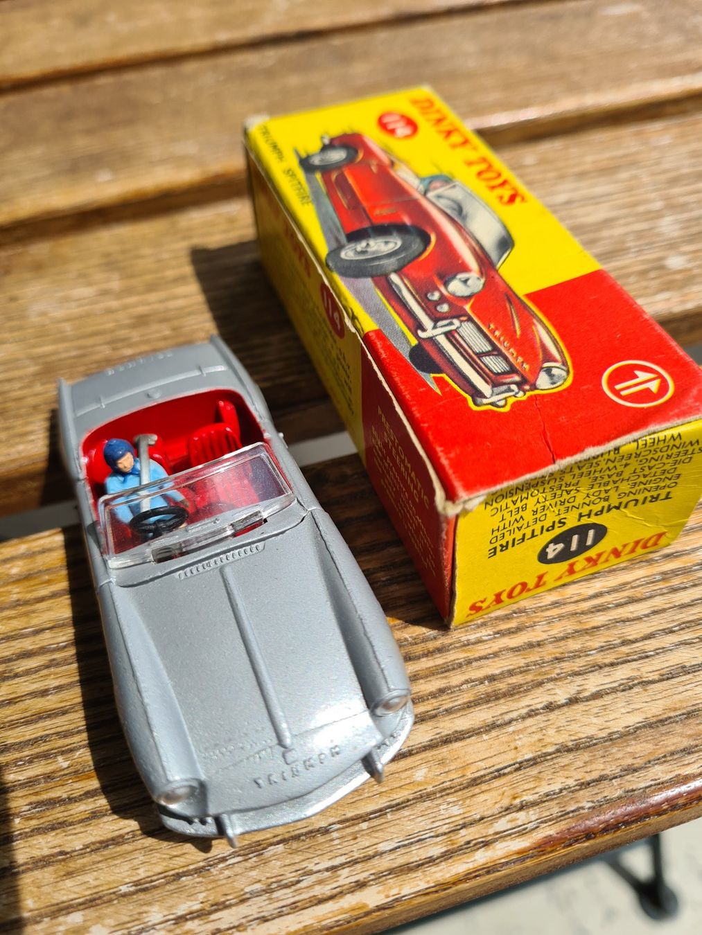 Dinky Toys Modellini d'auto: DINKY TOYS Triumph Spitfire 4 – Usato da Basel venduto da Solarbebop 1
