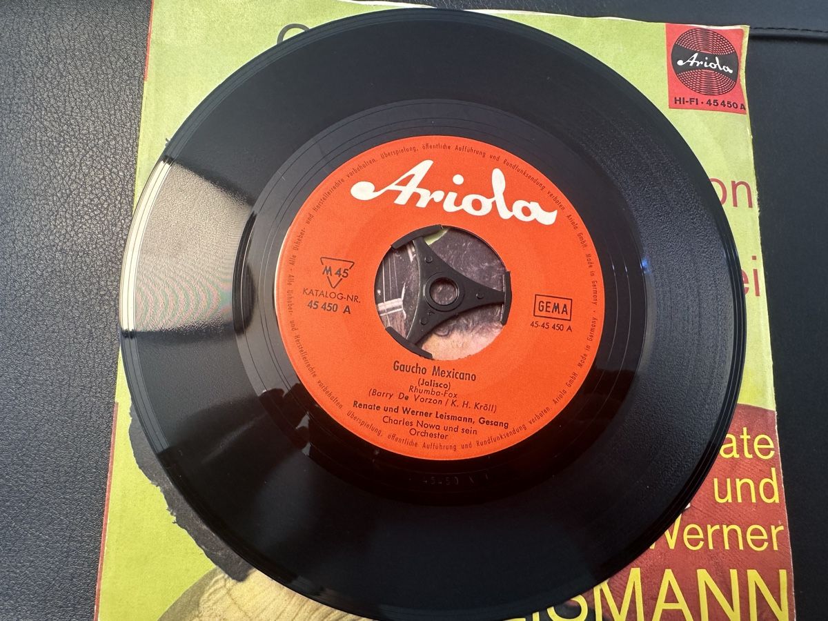 Dischi in vinile: Renate und Werner Leismann – Schallplatte – Usato da Zollikofen venduto da Taximan89 2