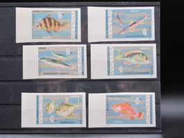 Vietnam 1967 Fische geschn. ungezähnt **