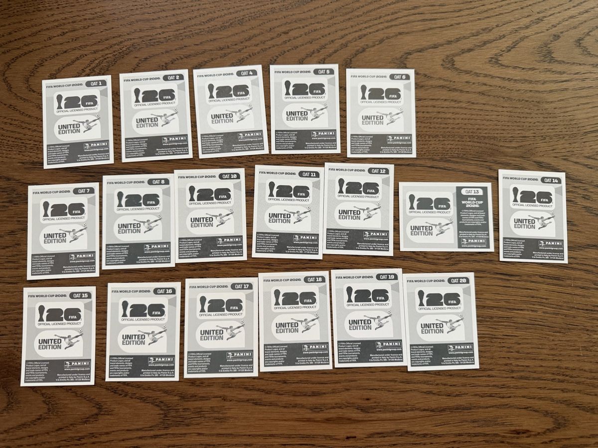 Panini Sammelbilder & Trading cards: PANINI WM 2026 Bilder QATAR QAT – Neu (gemäss Beschreibung) aus Sennhof Winterthur von bibo11 1