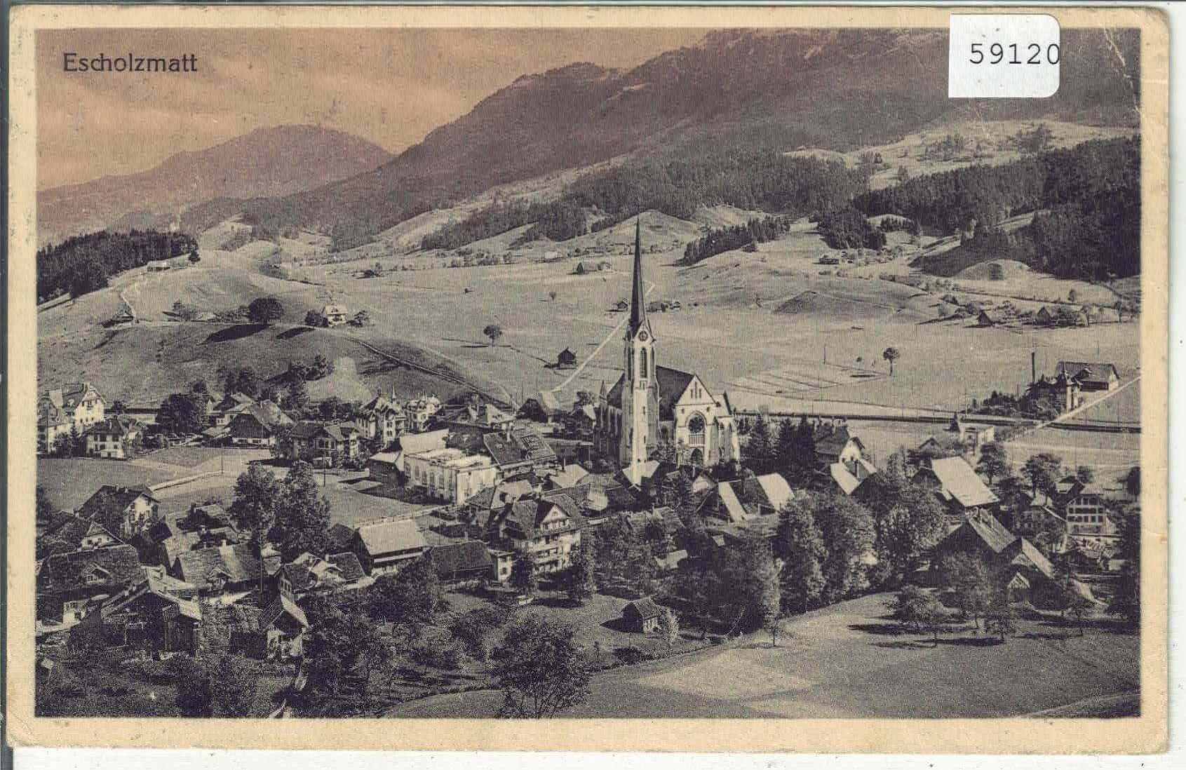 Cartes postales: Escholzmatt - Generalansicht – Défectueux à Ettingen par Kartenplanet