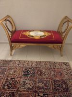 Versace Opera Bank in Gold und Rot Velvet – Original