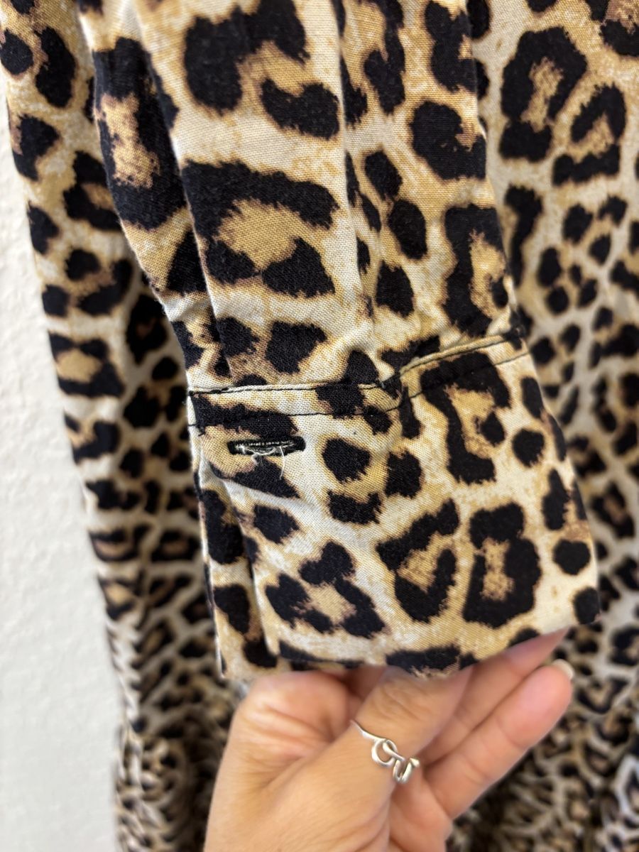 H&M Vestiti: Robe longue style chemise leopard – Usato da Genève venduto da bha_jcf5 3