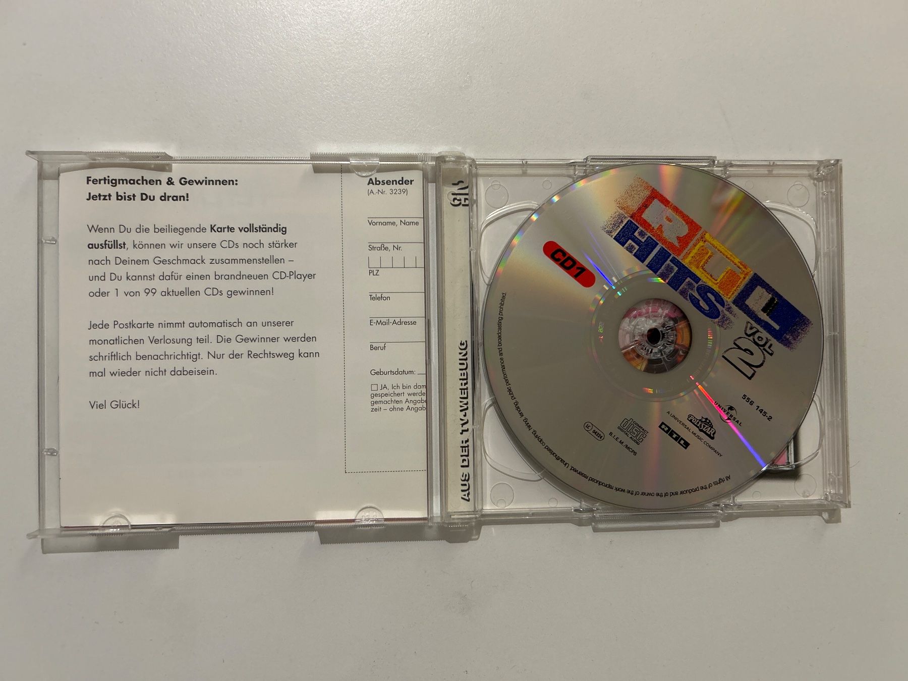 CDs: CD- RTL Hits Vol. 2 - Doppel CD – D'occasion à Guntershausen par Gloominati 3