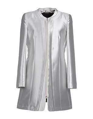 Armani Cappotti: Silberner Damen Mantel, NEU, Gr. 40 ARMANI – Nuovo e nell'imballaggio originale da Wettswil venduto da doe_x6nz