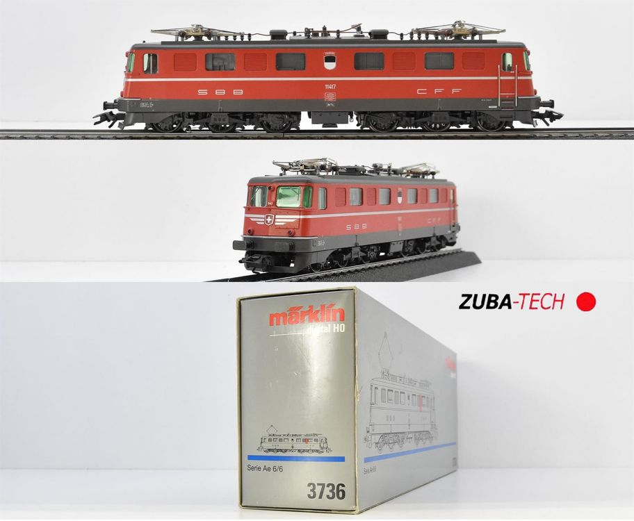 Märklin 3736 E-Lok Ae 6/6 Kantonslok SBB | Acheter sur Ricardo