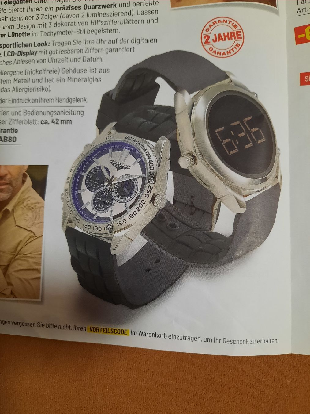 Montres: Armbanduhr – Neuf avec emballage d'origine à Kollbrunn par smart777 3