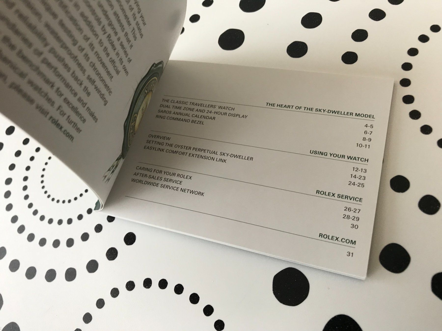 Rolex Documents: ROLEX SKY - DWELLER - OPERATING INSTRUCTIONS - ENG 7.2015 ! – Neuf (Voir description) à Epalinges par dream-watch 1