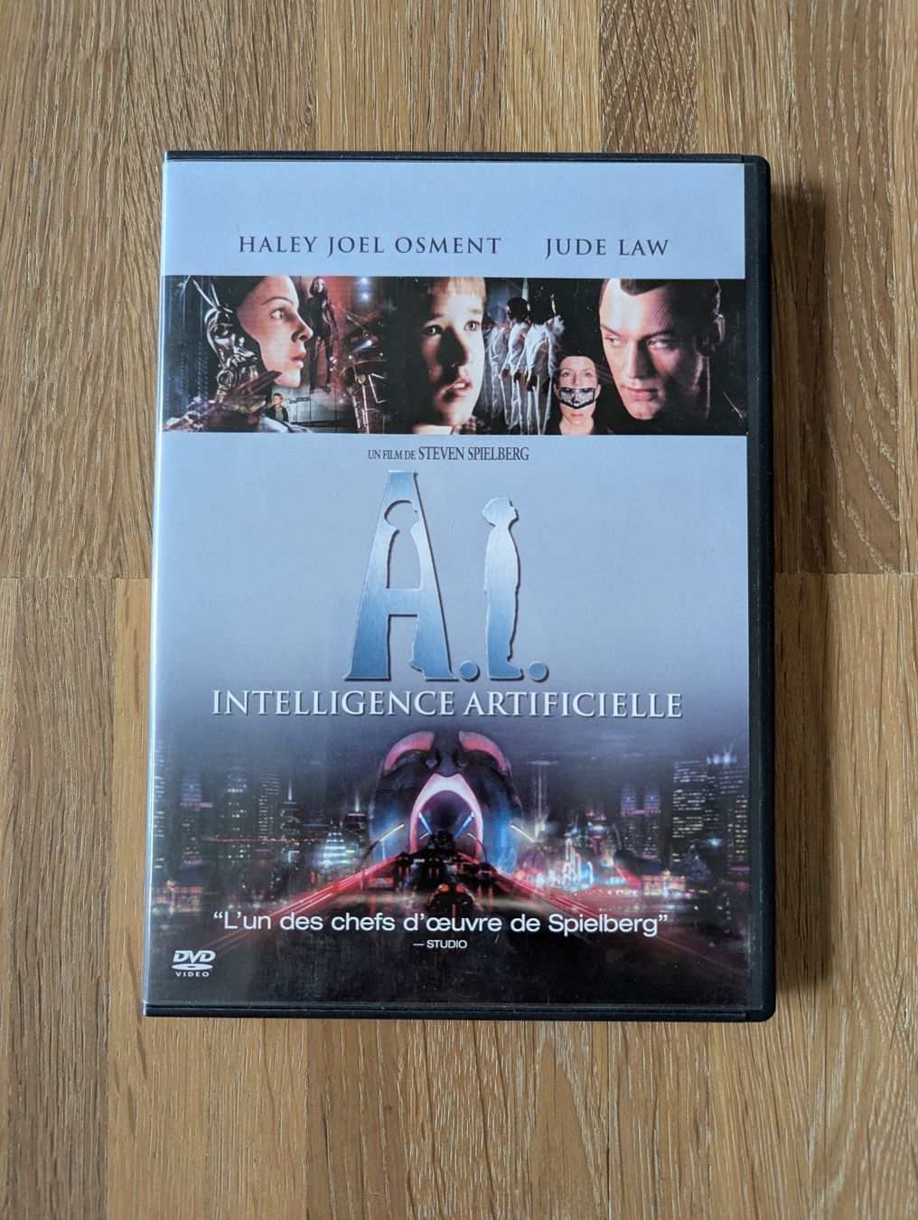 Tutti i DVDs: A.I. Intelligence Artificielle - DVD - Spielberg – Usato da Basel venduto da seewhybee