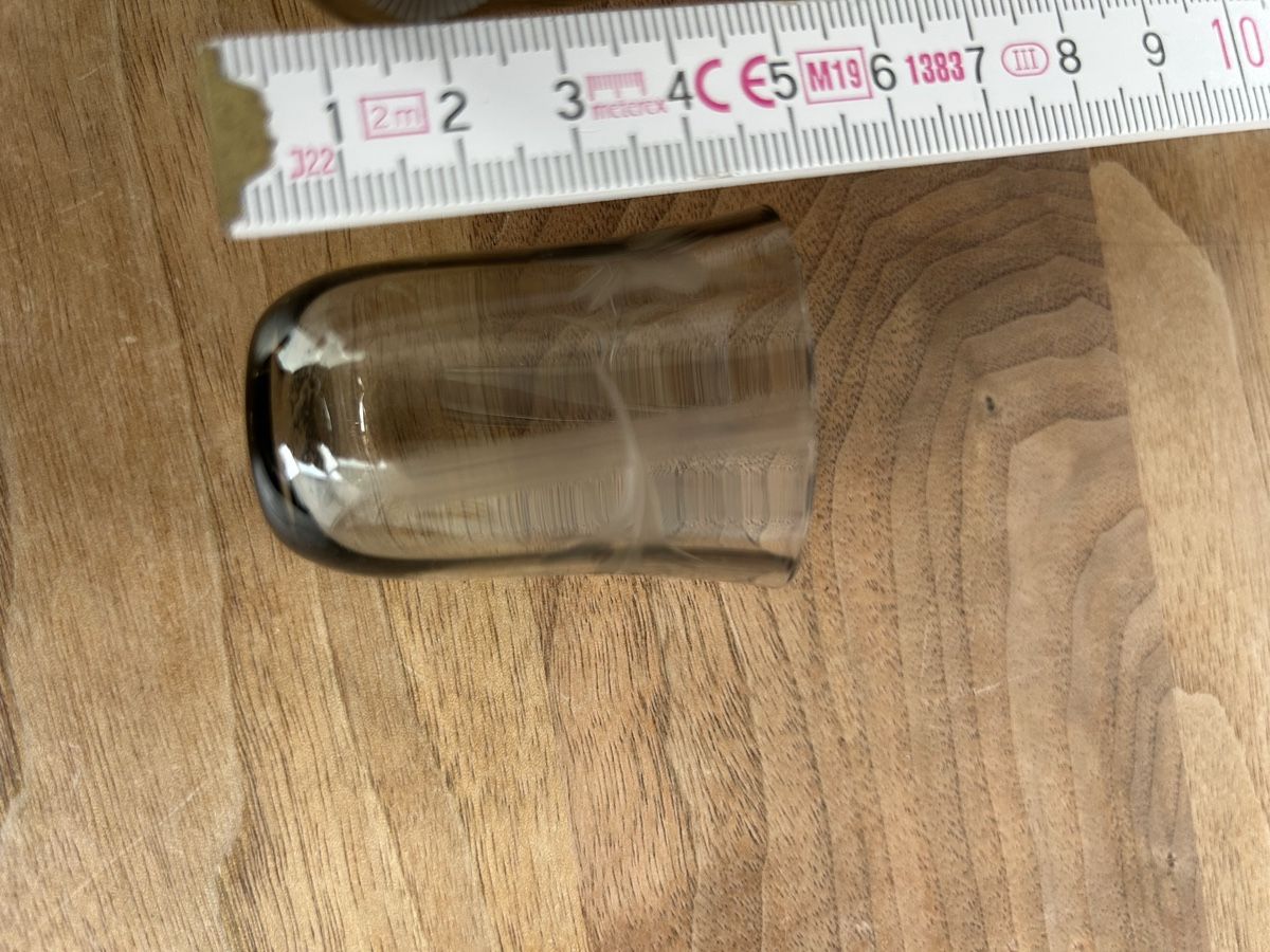 Likörset aus Glas mit Karaffe und 5 Gläsern auf Tablett (D'occasion) à ...