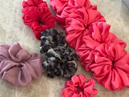 Scrunchies Haargummis NEU handgemacht