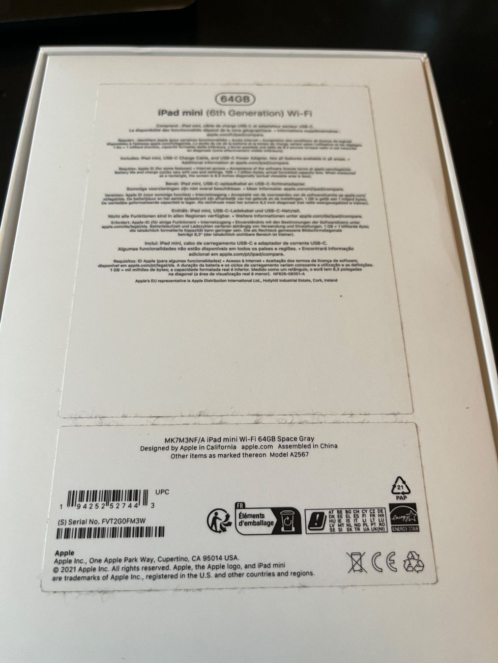 Apple Tablettes PC: iPad mini 6th Generation – D'occasion à Bern par Apodo 6