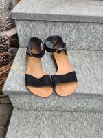 Paul Green Sandalen schwarz Leder guter Zustand