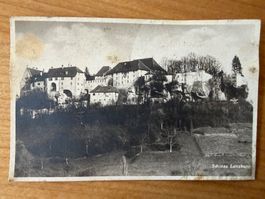Alte Ansichtskarte: Schloss Lenzburg - Selten! Rarität!