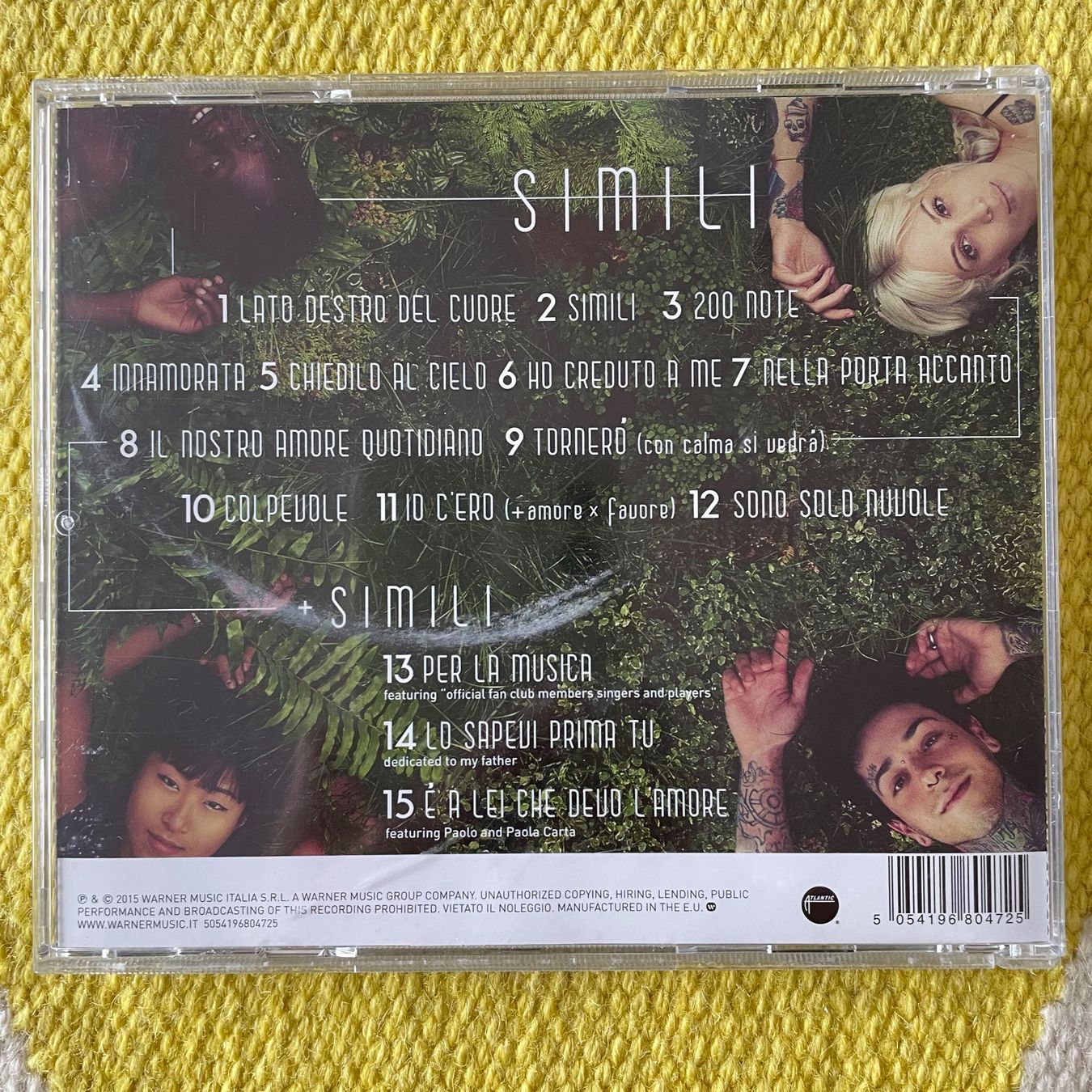 CD: LAURA PAUSINI-SIMILI – Usato da Rorschacherberg venduto da CD-Roli 1