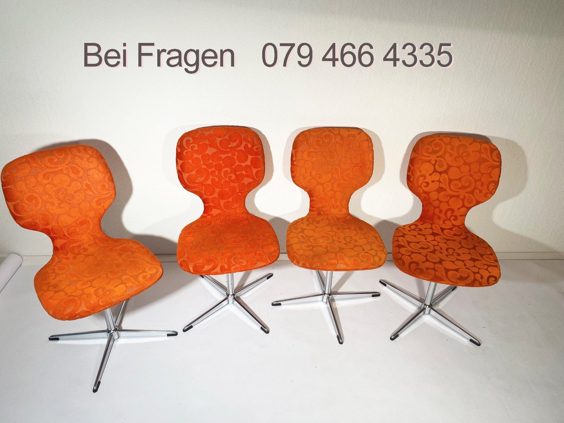 Sedie: Set 4 Esszimmerstühle Spaceage – Usato da Beringen venduto da Kultgut 9