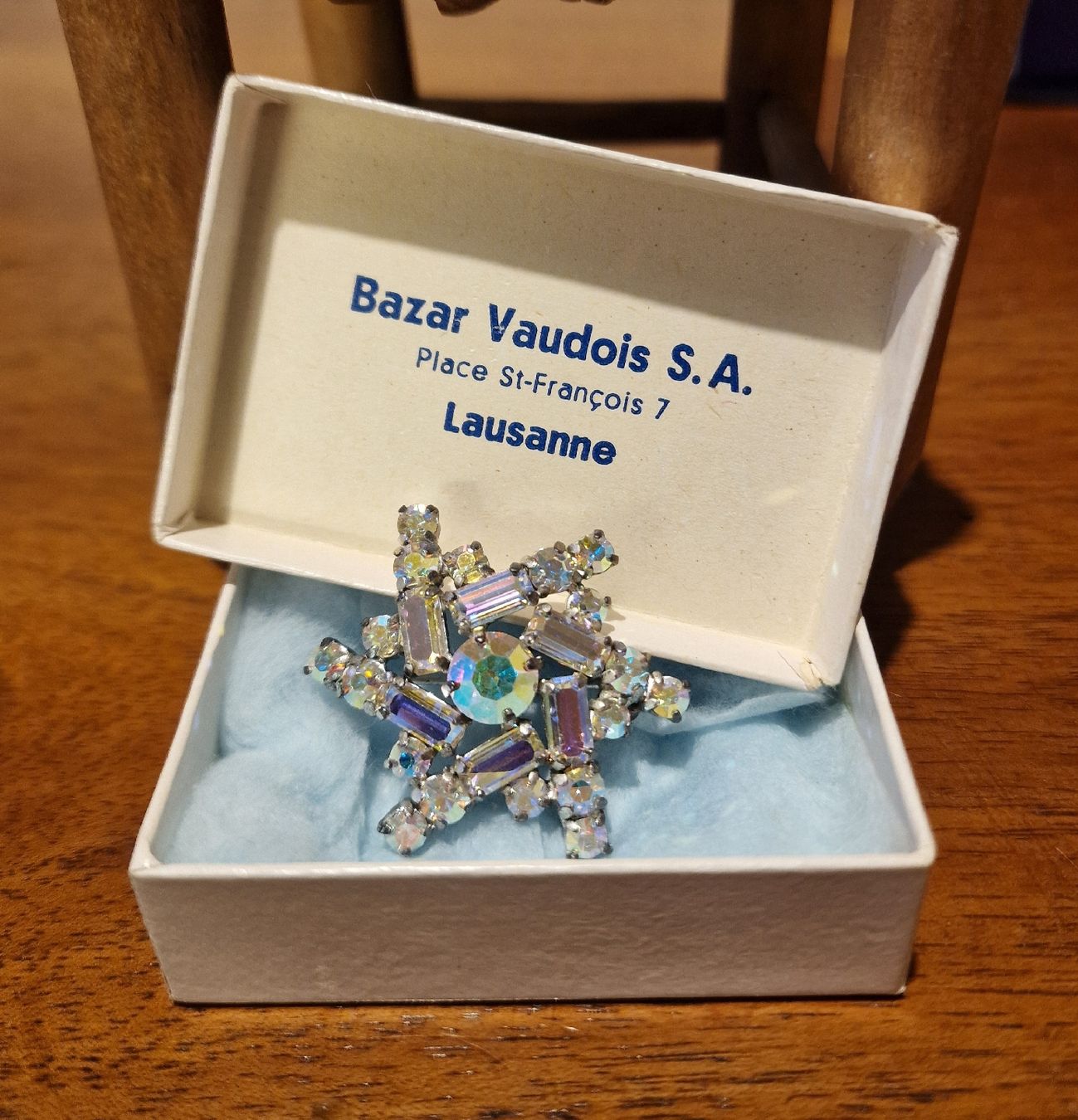 Spille & Fermagli: Broche Vintage Étoile "Aurore Boréale" – Usato da Lausanne venduto da ama_2fz8