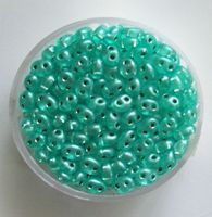 Twin Beads Grün 2,5x5 mm