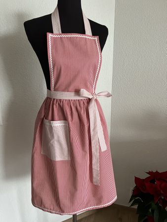 Vintage Kochschürze  Neu Handarbeit.