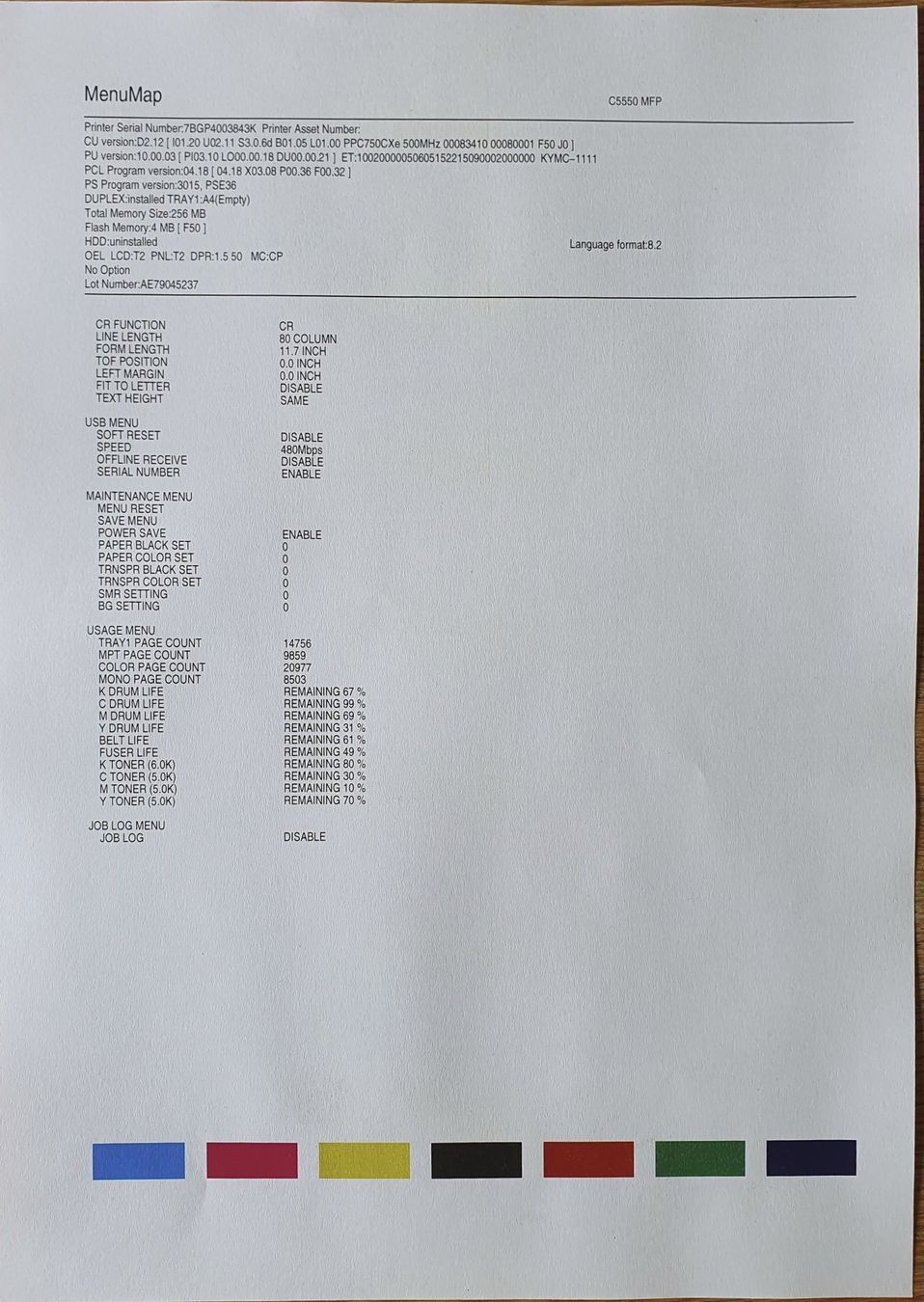 Oki Stampanti: Oki C5550 MFP (C5800, C5900) duplex – Difettoso da Marly venduto da G-blitz 1