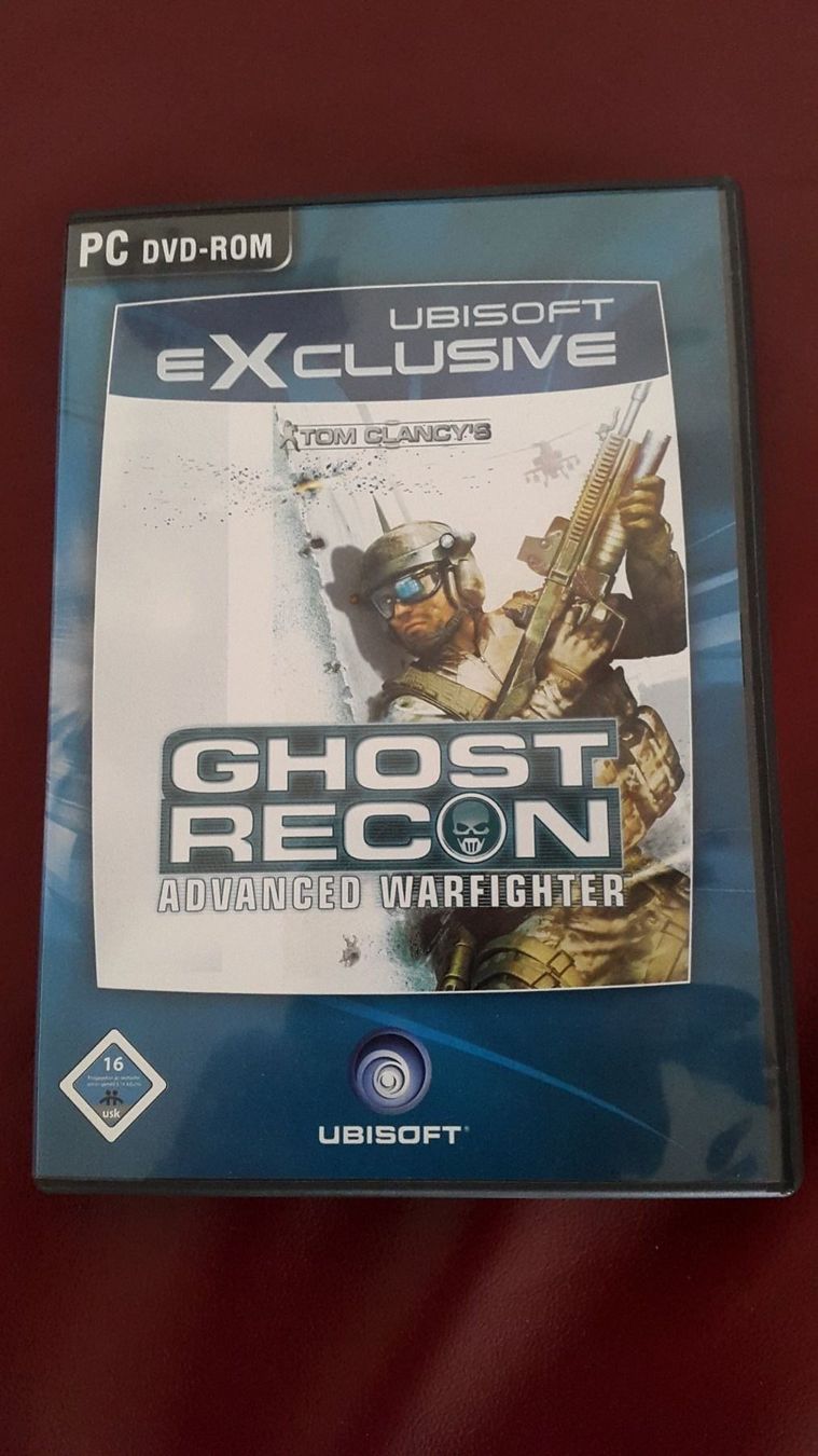 Tutti i DVDs: GHOST RECON ADVANCED WARFIGHTER DVD OVP – Usato da Eschenbach SG venduto da Deki77